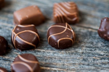 farklı çikolata şekerleme