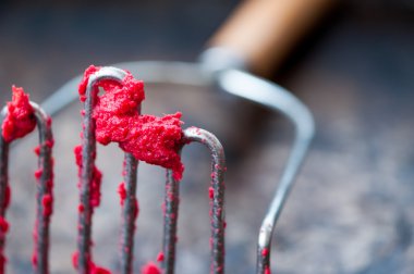 Pancar lapa bir ezici üzerinde