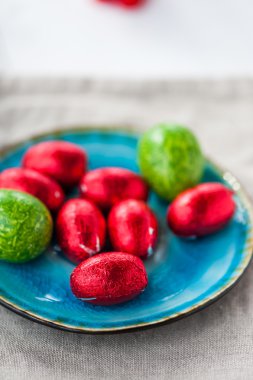 çikolata Paskalya yumurtaları