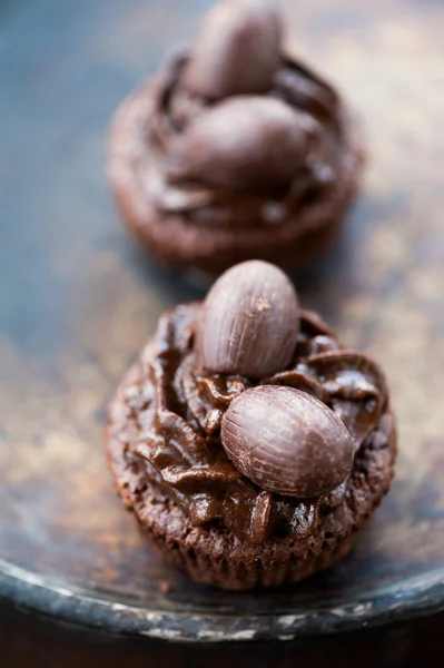 Domowe ciastko czekolada — Zdjęcie stockowe