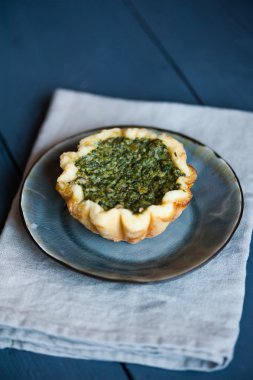 Mini ıspanak tart