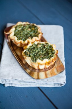 Mini ıspanak tart