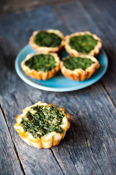 Mini ıspanak tart