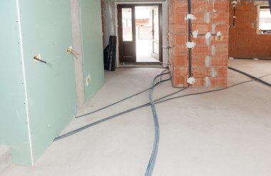 İç inşaat konut ev