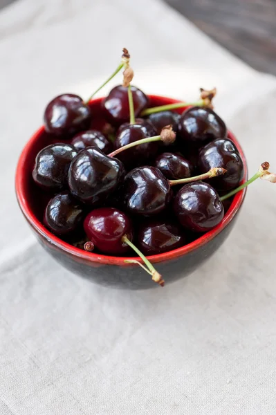 A group of cherries — Stock Photo, Image