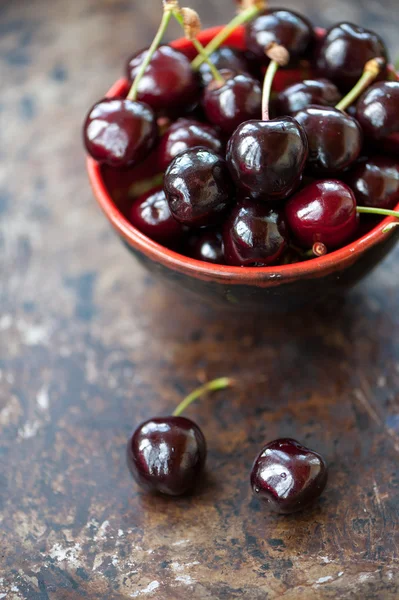 A group of cherries — Stock Photo, Image