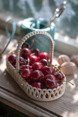 Kırmızı organik kiraz