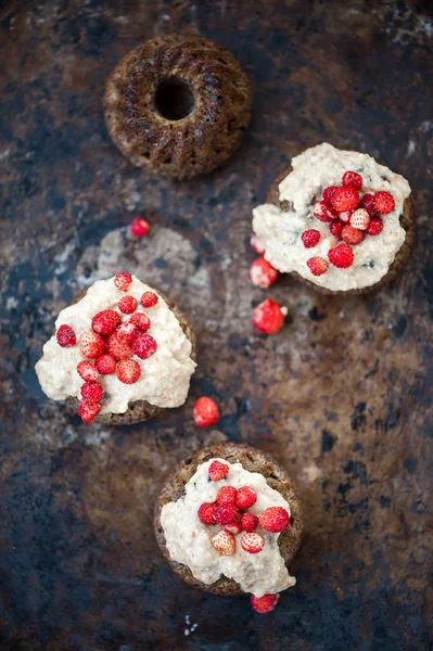 Mini bundt cake — Stockfoto