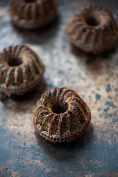 Mini bundt cake — Stock Photo, Image