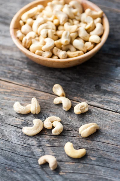 Roasted cashew nuts — Stock Photo, Image