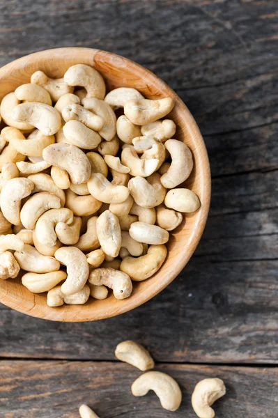 Roasted cashew nuts — Stock Photo, Image