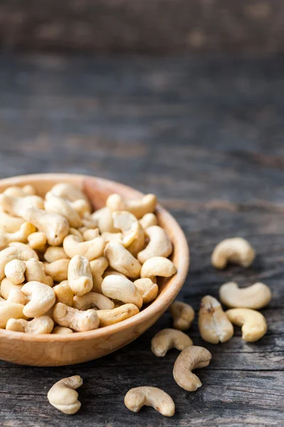 Roasted cashew nuts — Stock Photo, Image