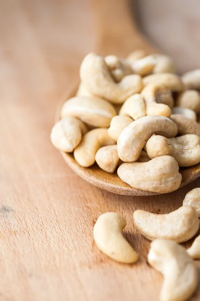 Roasted cashew nuts — Stock Photo, Image