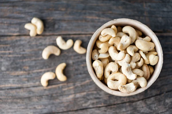 Roasted cashew nuts — Stock Photo, Image