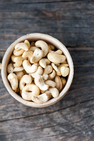 Roasted cashew nuts — Stock Photo, Image