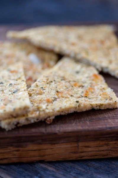 Gluten free crackers — Stock Photo, Image