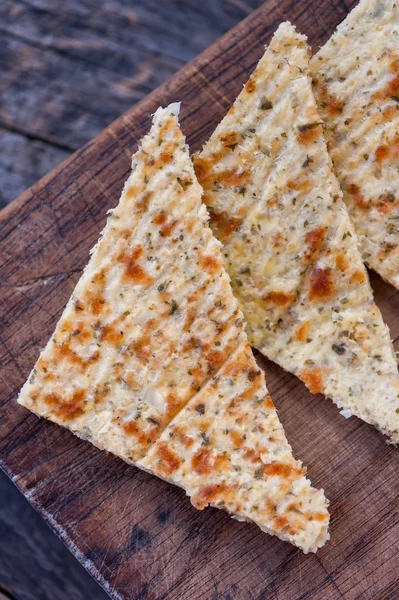 Gluten free crackers — Stock Photo, Image