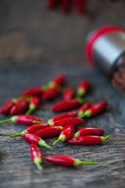 Pimientos chile rojo — Foto de Stock