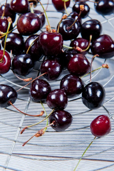 Black cherries — Stock Photo, Image