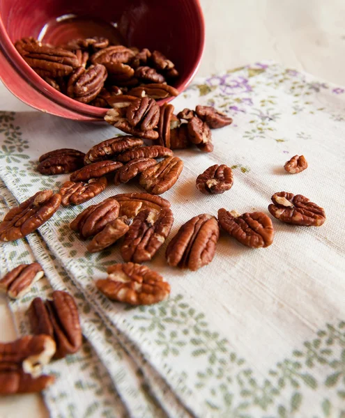 Pecan nuts — Stock Photo, Image