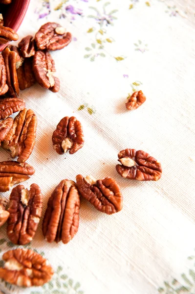 Pecan nuts — Stock Photo, Image