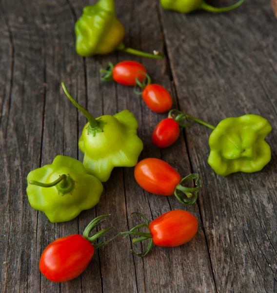 Pomodori e peperoni — Foto Stock