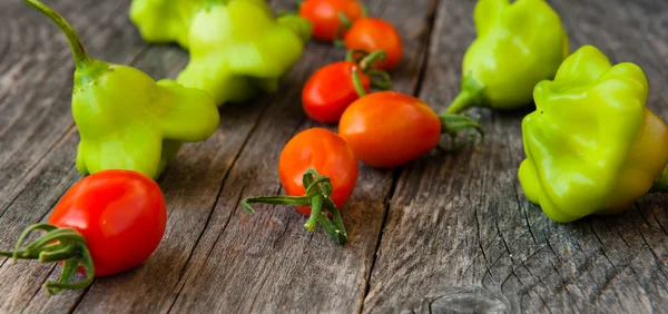 Tomaten en paprika 's — Stockfoto