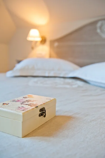 Dormitorio interior — Foto de Stock