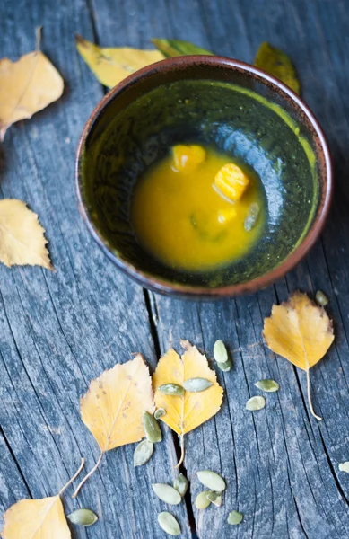 Sopa de calabaza — Foto de Stock