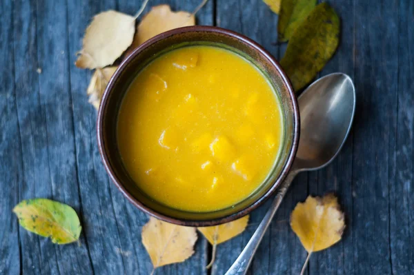 Pumpkin soup — Stock Photo, Image