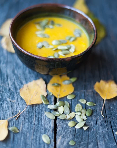 Pumpkin soup — Stock Photo, Image