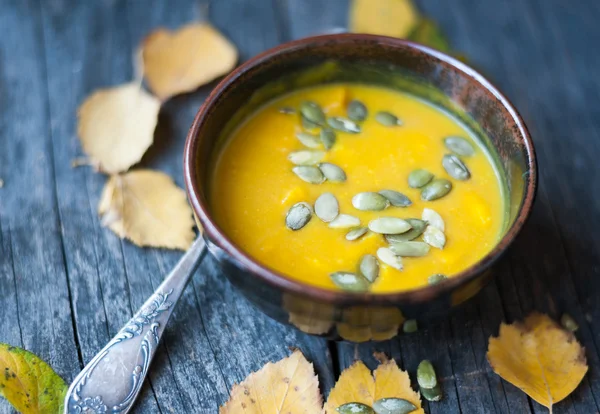 Pumpkin soup — Stock Photo, Image