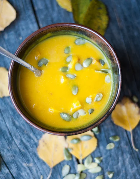 Pumpkin soup — Stock Photo, Image