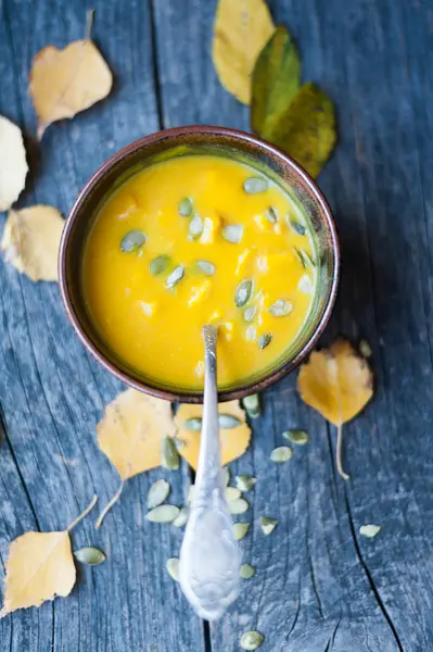 Pumpkin soup — Stock Photo, Image