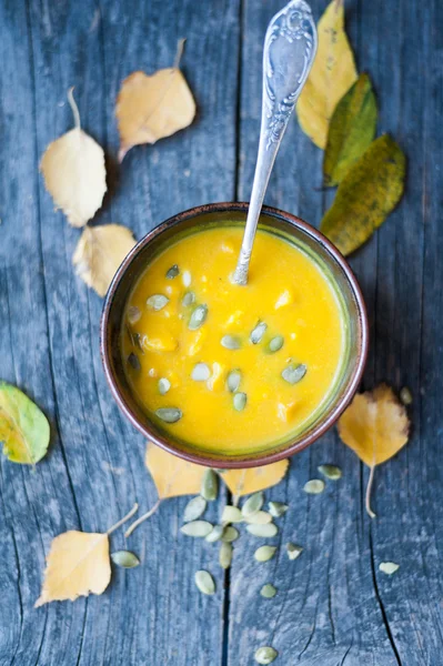 Pumpkin soup — Stock Photo, Image