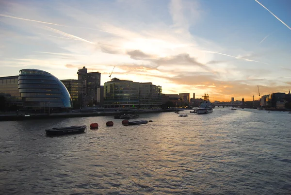 Panorama i London — Stockfoto