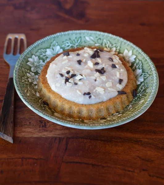 Gâteau à la crème de banane — Photo