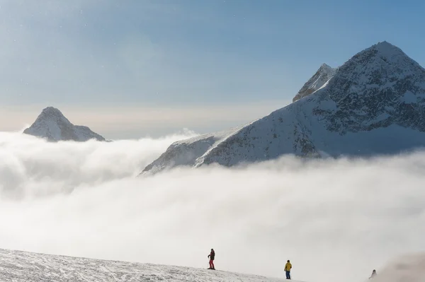 Hintertux 冰川 — 图库照片