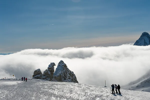 Στον παγετώνα Hintertux — Φωτογραφία Αρχείου