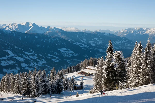 Zillertal in Austrian Alps Royalty Free Stock Images