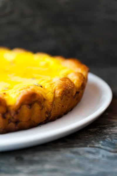 Bolo de queijo — Fotografia de Stock