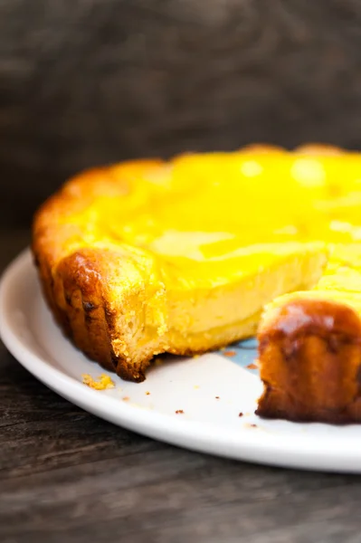 Bolo de queijo — Fotografia de Stock