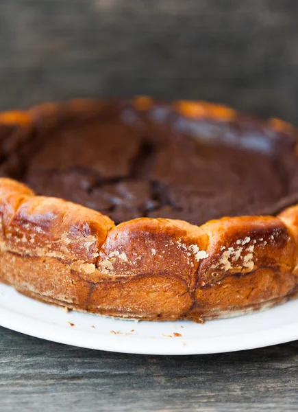 Torta de chocolate — Fotografia de Stock