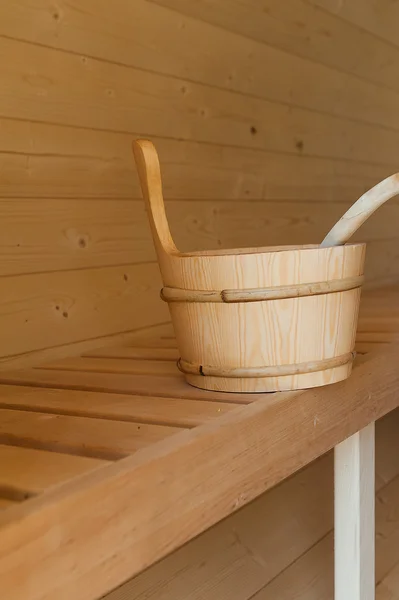 Detail der Sauna — Stockfoto