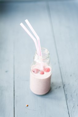 Ahududu milkshake