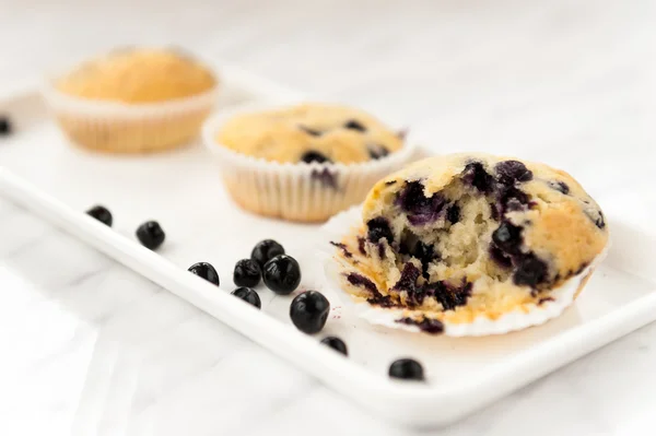 Blaubeermuffins — Stockfoto