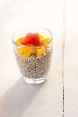 Mangolu Chia pudingi