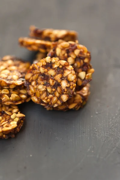 Galletas de frutas y semillas — Foto de Stock