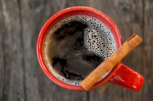 Chocolate caliente en una taza —  Fotos de Stock