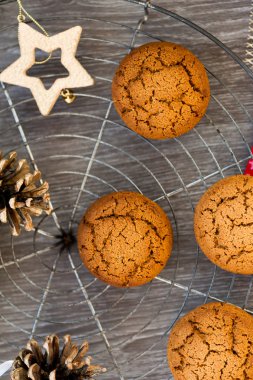 Noel kurabiyeleri yakın çekim